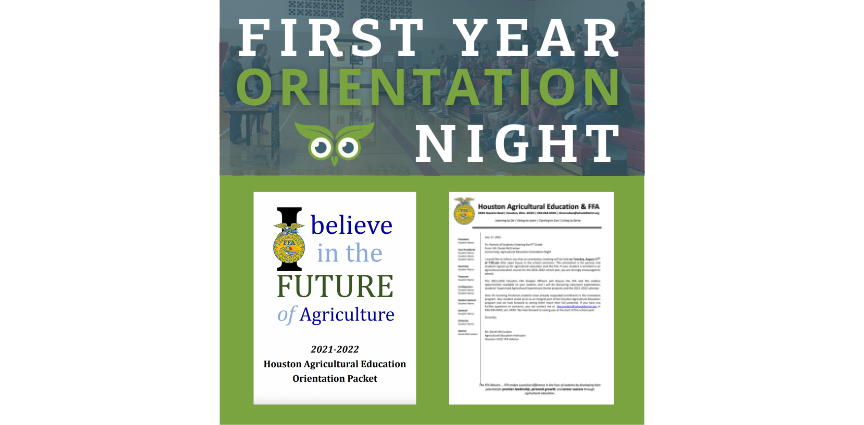 FIRST YEAR ORIENTATION NIGHT
