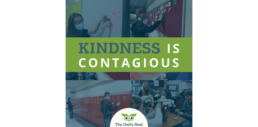 Kindness is contagious