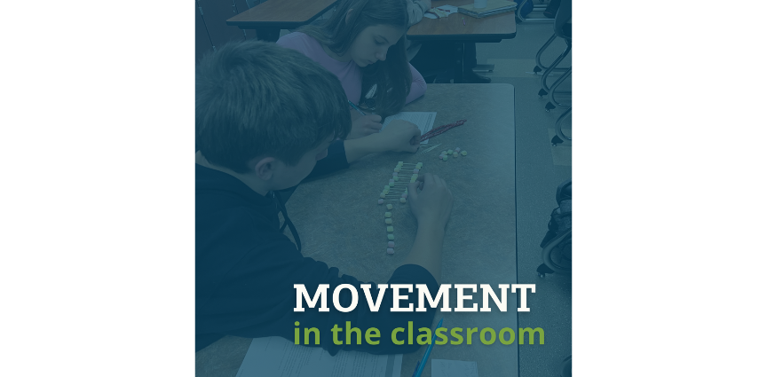 Movement in the classroom to enhance learning