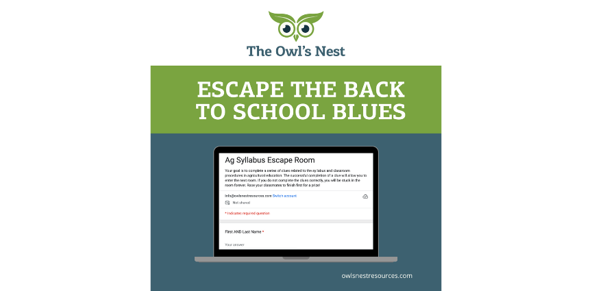 Escape the back to school blues