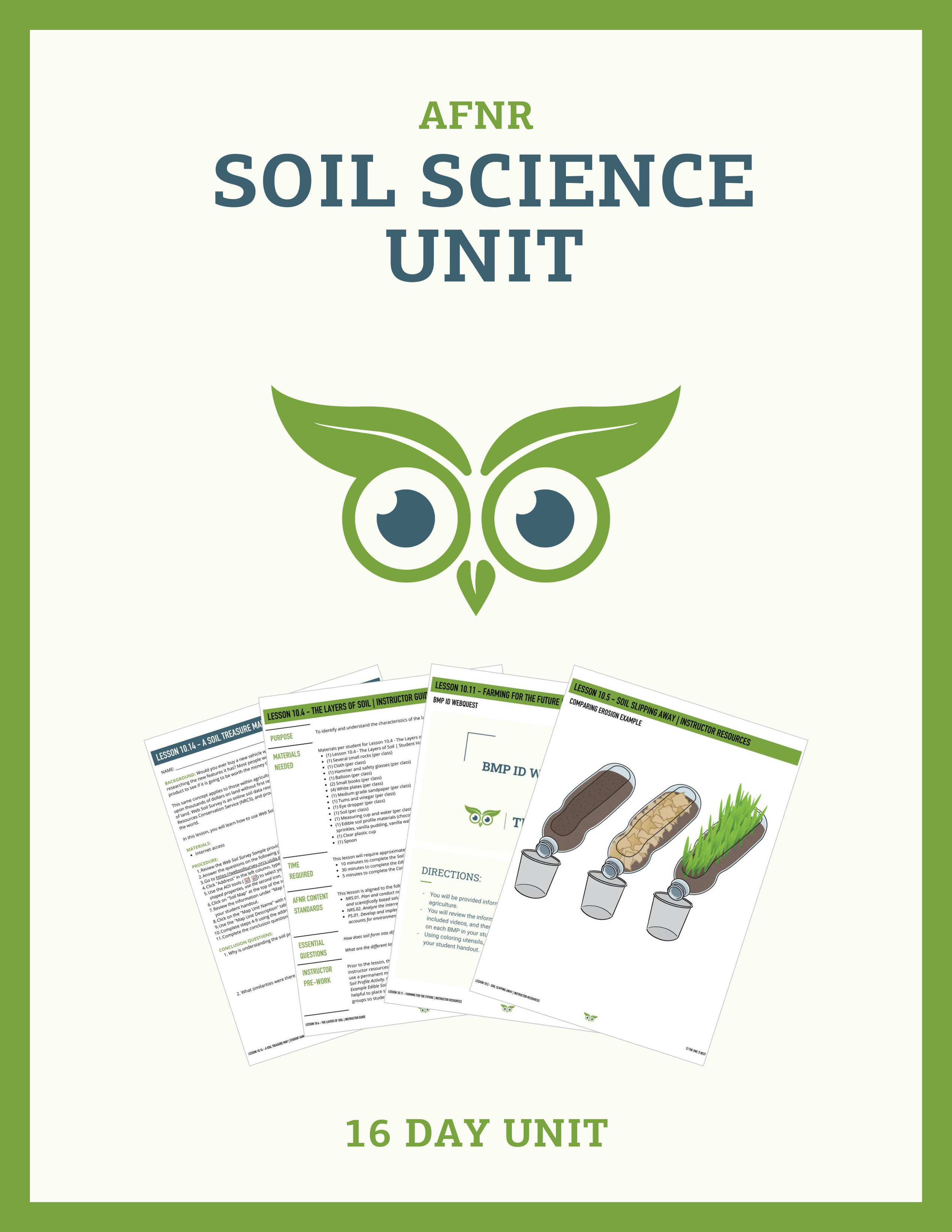 Soil Science Label Soil Science Unit | The Owl's Nest
